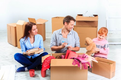 Household moving preparation for a Selhurst relocation