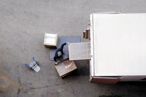 Low-carbon van used for sustainable storage collections