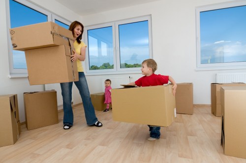 A smooth home removals process in Selhurst